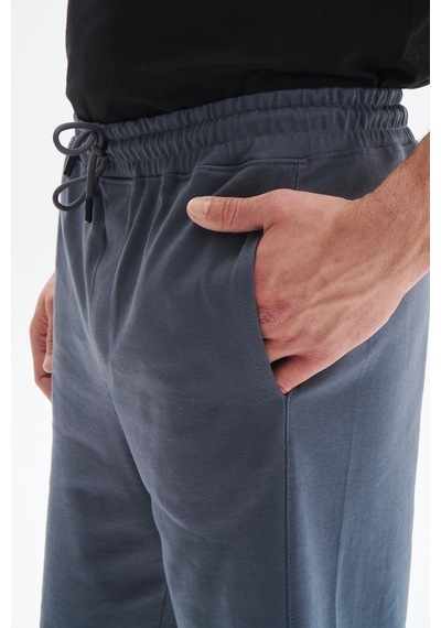AR-MA Arma Erkek Regular Fit Basic Süprem % 100 Pamuk Yandan Ve Arka Cepli Şort Y29504279302 Gri