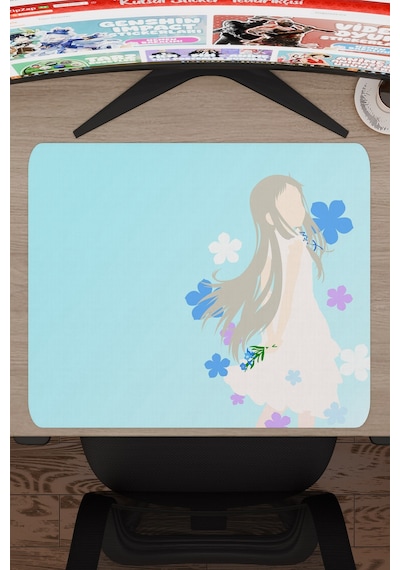 Anohana Anime V3 - 48x40 Xl Gaming Kauçuk Kaymaz Taban Mouse Pad Fare Altlığı