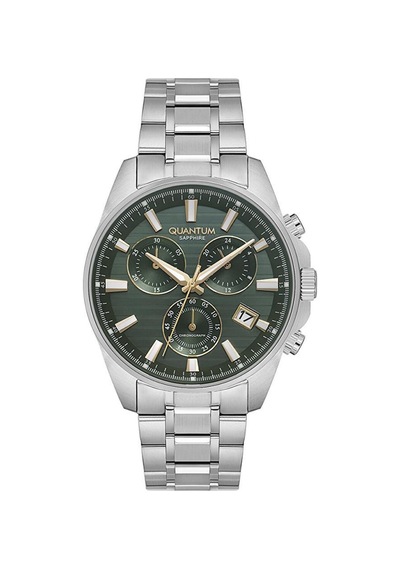 Quantum Pwg1122s.370 Chronograph Erkek Kol Saati Metalik Gri