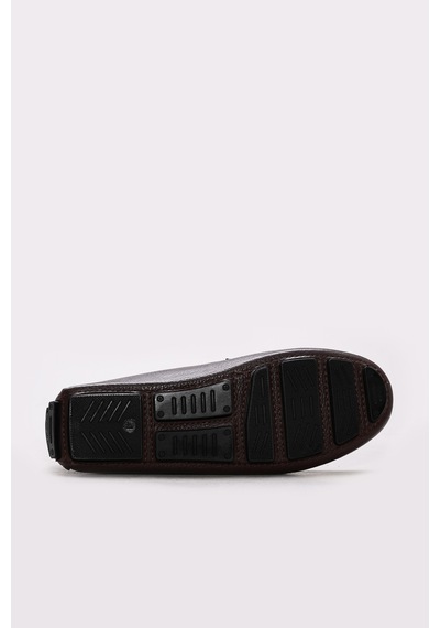 Fast Step Hakiki Deri Erkek Casual Ayakkabı 216mam3 Kahverengi