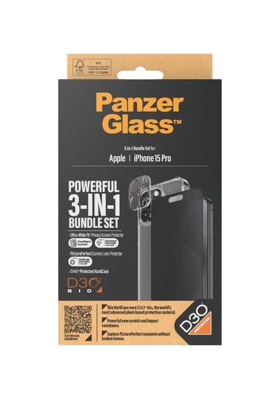 Apple Uyumlu iPhone 15 Pro Uwf Privacy Bundle Ekran & Kamera Koruyucu Kapak