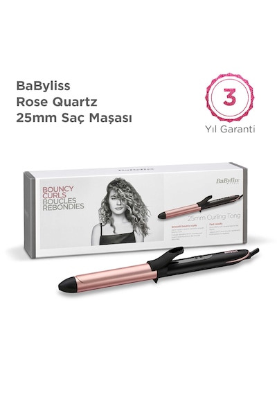 Babyliss C451E Rose Quartz 25 MM Tong Saç Maşası