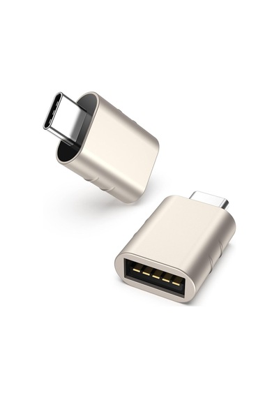 Usb-c To Usb 3.0 Adaptör 2 Li Set Kompakt Yıldız Işığı Dönüştürücü Pratik Seti