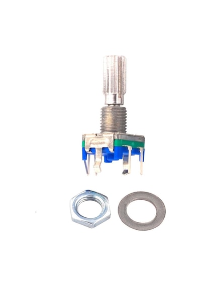 Ec11 Rotary Encoder Butonlu 20 Adım Pwm 360 Derece Döner Butonlu Dijital Potansiyometre Menu Motor