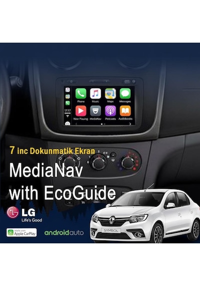 Symbol Lg Carplay Media Nav Evolutıon Multımedya Navıgasyon 7" 7"