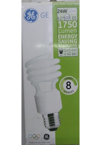General 24 W E 27 Günışığı Spiralli Tasarruflu Ampul
