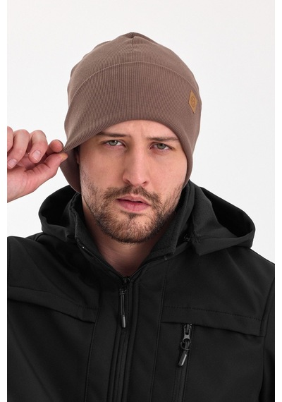 Butikgiz Erkek Balıkçı Style Pamuklu Kaşkorse, Terletmez, Ultra Hafif, Yumuşak Bere Kahverengi