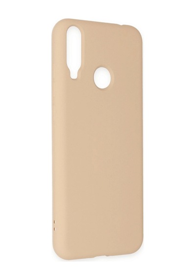 General Mobile Gm 10 Kılıf Nano İçi Kadife Silikon - Pudra -