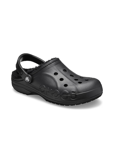 Crocs Baya Lined Clog Kadın Terlik Siyah