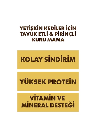 Pro Performance Tavuklu ve Pirinçli Yetişkin Kedi Maması 15 KG