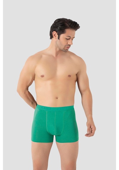 Arma Yıldız Erkek Yeşil Bambu Boxer 3'lü Paket Yeşil