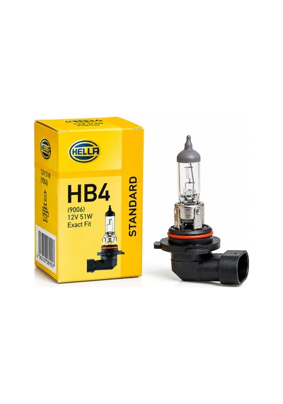 Hb4 9006 12v 51w Halojen Sis Farı Ampulü Güçlü Aydınlatma  Tekli
