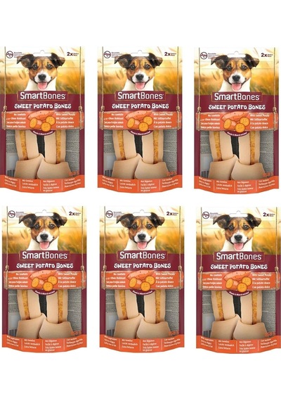 Smartbones Tavuklu Ve Tatlı Patatesli Medium Kemik 2 Li 128 Gr. X 6 Adet