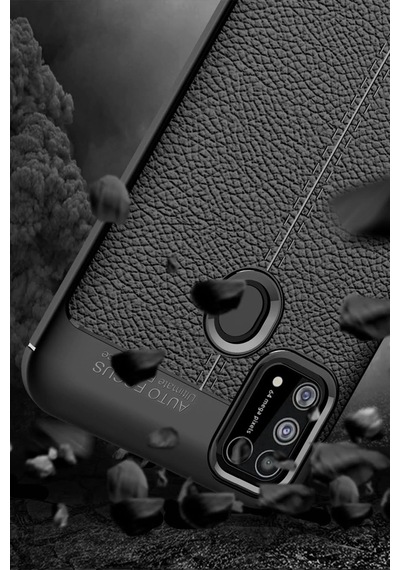Newface - 890 - Samsung Galaxy M31 Kılıf Auto Focus Kapak - Edntrend - - Kırmızı
