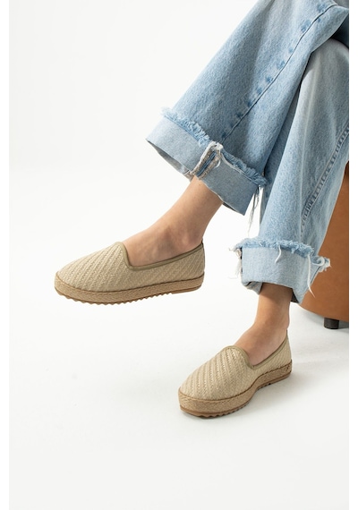 Veronica Kadın Espadril- Babet Bej
