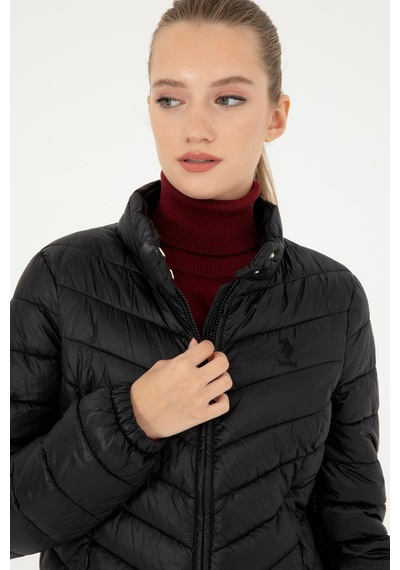 U.s. Polo Assn. Kadın Siyah Mont 50292657-vr046 Siyah