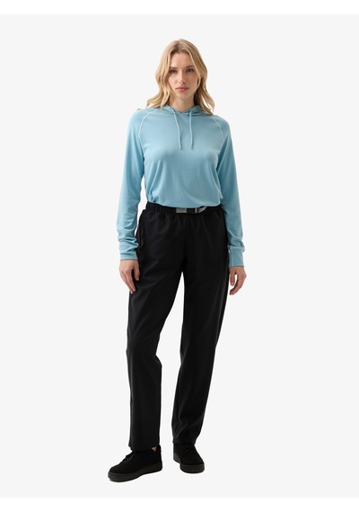 Kadın Termal Kapşonlu Sweatshirt 2. Seviye 5938 - Mavi Mavi
