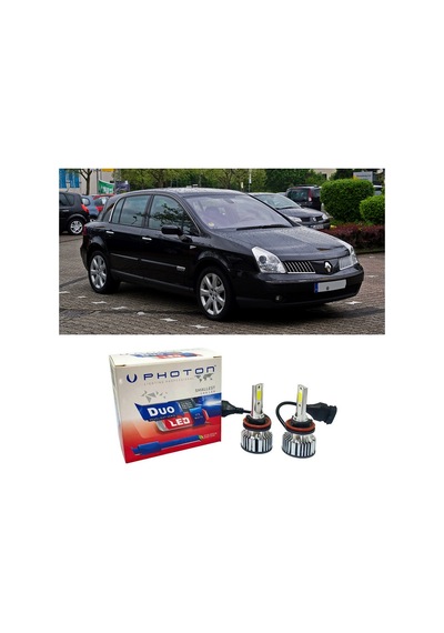 Renault Vel Satis Sis Far Ampulü H11 Duo Yeni Seri Beyaz 2001-2009