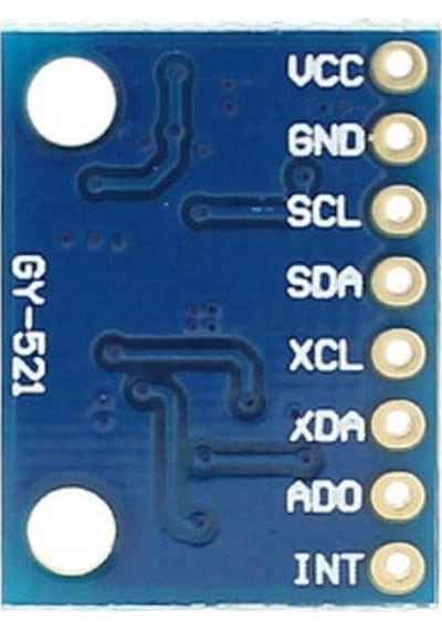 Mpu-6050 6 Eksen Imu Sensör Modülü Ivme Ölçer Y-521 Gyro Accelometer