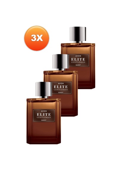Avon Elite Gentleman Quest Erkek Parfüm EDT 3 x 75 ML