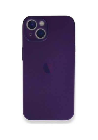 Apple iPhone Uyumlu 14 Plus Kılıf Pp Ultra İnce Kapak - 7a71d mor