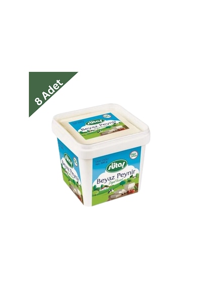 Sütaş Beyaz Peynir 500 G X8 Adet