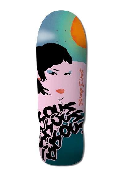 Element Element Bisous Unisex Skateboard Deck Ast Çok Renkli