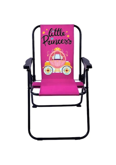 Exent Little Princess 2-6 Yaş Lüx Çocuk Piknik Sandalyesi-mini Kamp Sandalyesi-pembe