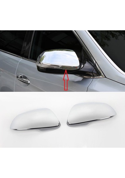 Hyundai Santa Fe 2013 - 2017 Ayna Kapağı Abs Krom