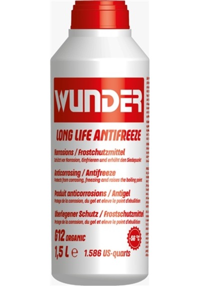Wunder Longlıfe Kırmızı Antifriz 1,5 Lt -37c