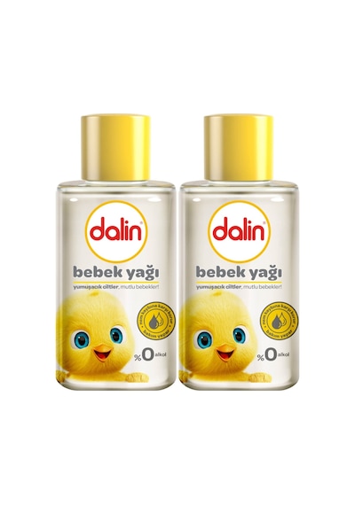 Dalin Bebek Yağı 50ml Klasik Mini 2 Li Set