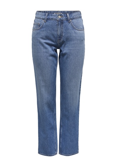Only Mom Jean Düz Kesim Kot Pantolon 15339975 Mavi