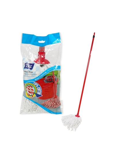 Titiz İspanyola İpli Cotton Yedek Islak Mop - Mop Başlığı - Paspas Ucu - 1 Adet Titiz İspanyola İpli Cotton Yedek Islak Mop - Mop Başlığı - Paspas Ucu - 1 Adet