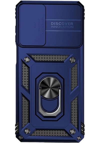 Honor 90 5g İle Uyumlu Kılıf Magnetik Standlı Kamera Korumalı Sürgülü Kapak