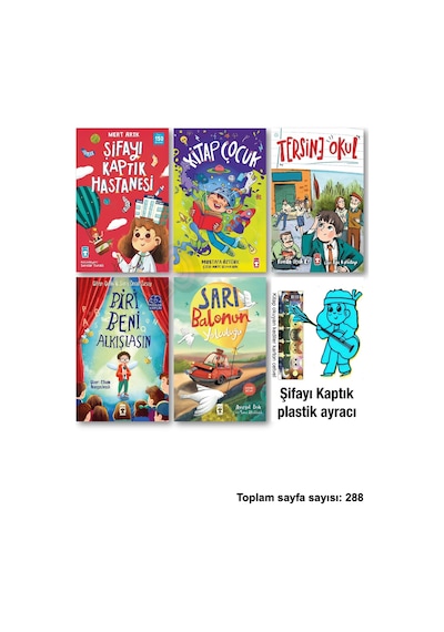 Şifayı Kaptık Hastanesi Kitap Çocuk Tersine Okul Biri Beni Alkışlasın Sarı Balonun Yolculuğu