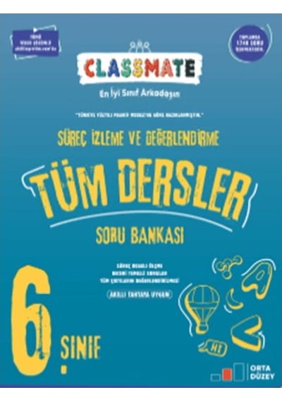 Okyanus Yayınları 6. Sınıf Classmate Tüm Dersler Soru Bankası
