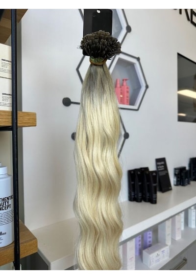 Mikro Kaynak Wavy Insan Saçı 0.8 Gr 8 Ton Ombre 50 Adet 70 Cm Ombreli