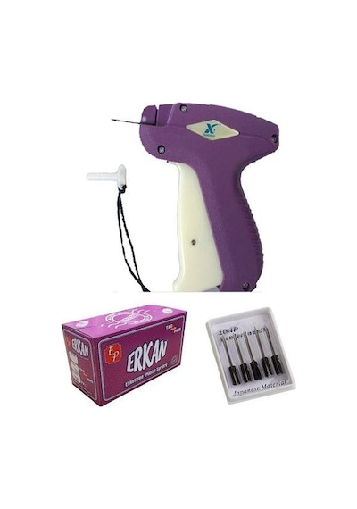 Etiket Kılçık Takma Tabancası-standart Kılçık Ve İğnesi Komple Set