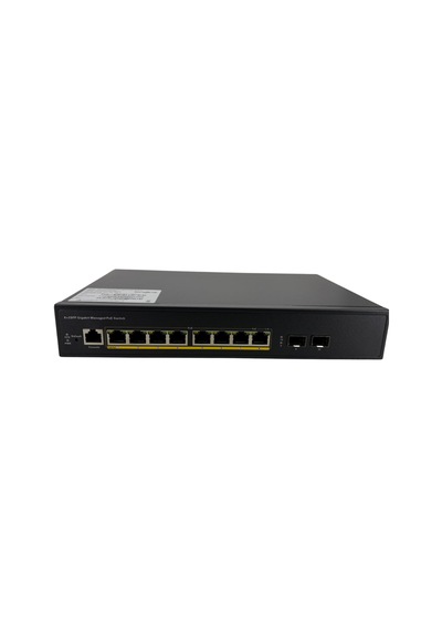 Longlıne Lng5700-8tp2s 8 Port L2 Gigabit Yönetilebilir Poe Switch (8x Poe + 2x Sfp)