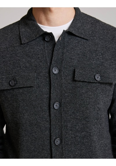 Pierre Cardin Antrasit Regular Fit Triko Hırka 50330129-vr006