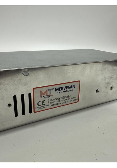 Mervesan Mt-800-24 Smps Güç Kaynağı 24 Volt 33 Amper