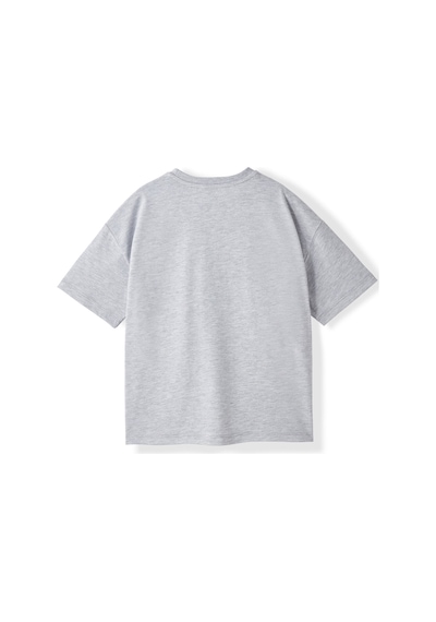 Gsstore Galatasaray Çocuk T-shirt C252147 Gri Melanj