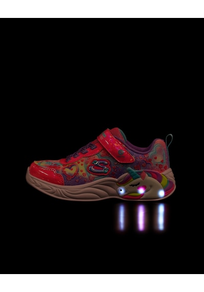 Skechers Unıcorn Dreams Büyük Kız Çocuk Pembe Işıklı Spor Ayakkabı 303063l Pkmt