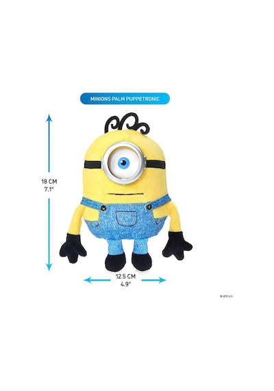 Minions James Elektronik Kukla 25 Cm Sarı