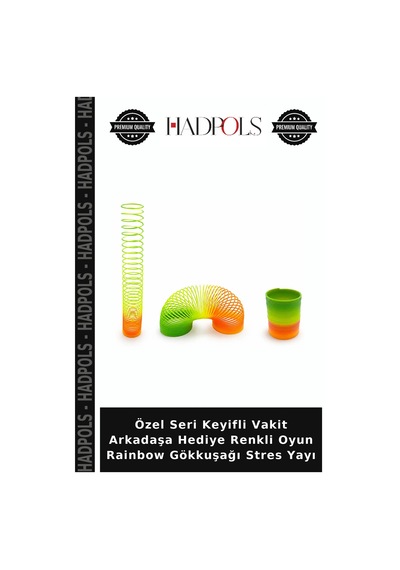 Özel Seri Keyifli Vakit Arkadaşa Hediye Renkli Oyun Rainbow Gökkuşağı Yayı