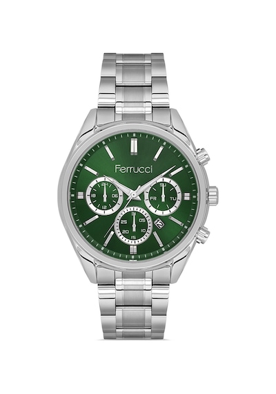 Ferrucci Gümüş Çelik Kordon Erkek Kol Saati L03634m.03 Gümüş