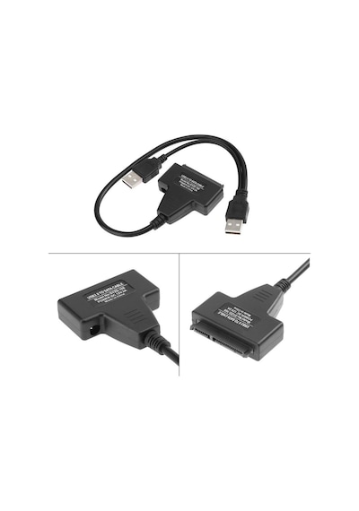 Lunatic 4251 Usb 3.0 2.5 3.5 İnç Sata Hdd Ssd Hard Disk Çevirici Dönüştürücü Kablosu