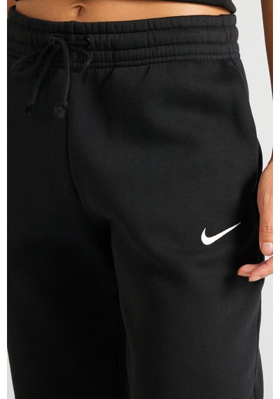 Nike Sportswear Phoenix Fleece Standart Fit Mid Rise Jogger Kadın Eşofman Altı Siyah Siyah