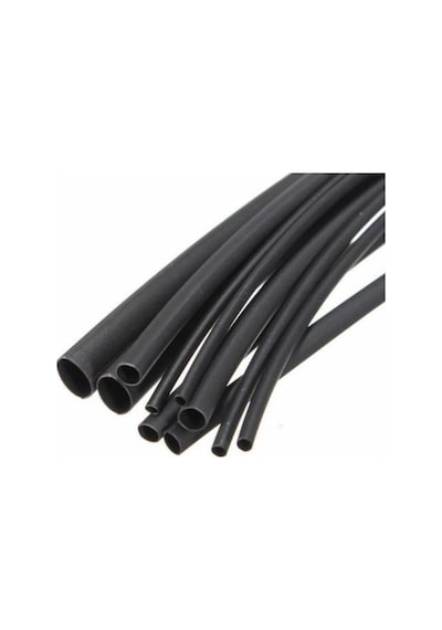 Woer Makaron 3,2 Mm Siyah (1 Metre)