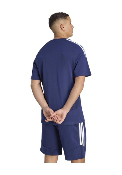 Tenabl/whıte Adidas Erkek Futbol T-shirt Tiro26l Sw Tee Jy7187 Mavi